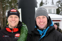 Fredrik Erixon och Jimmie Johnsson