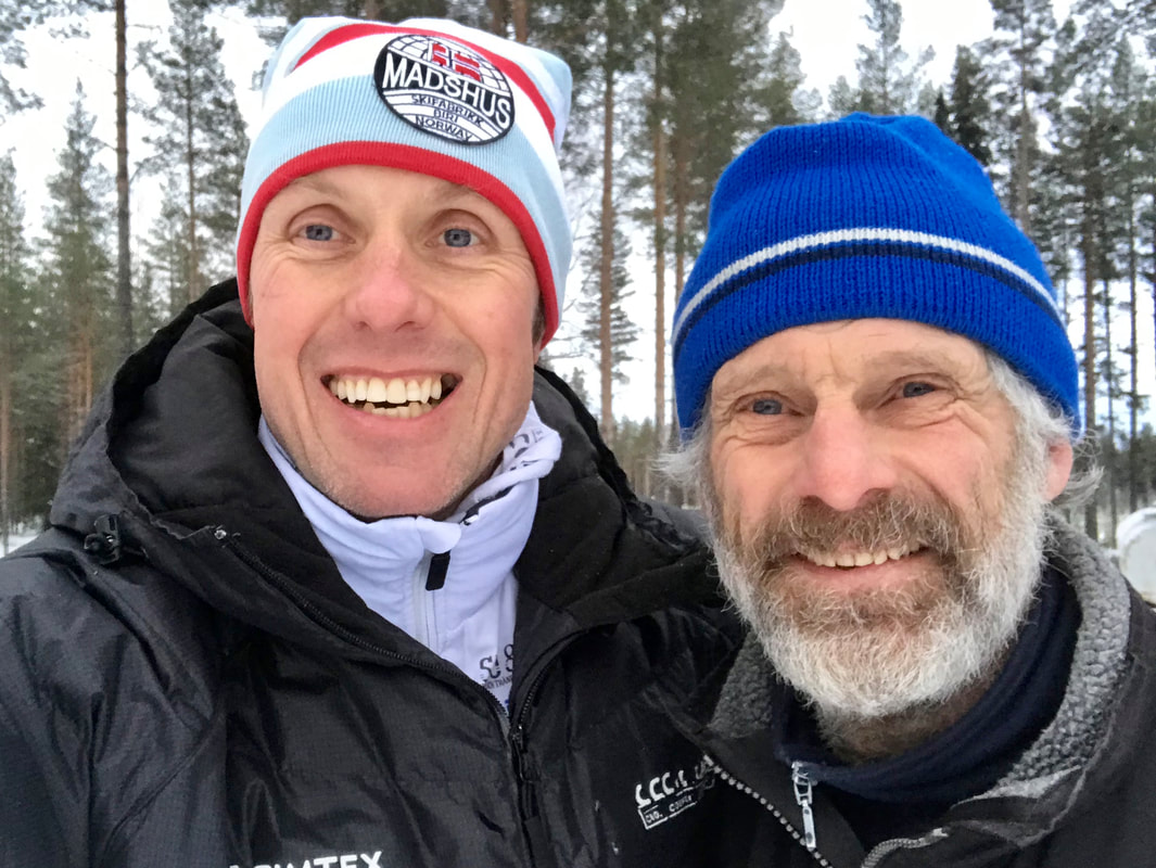 Tomas Wassberg och CCC1000 längdskidåkning Åsarna